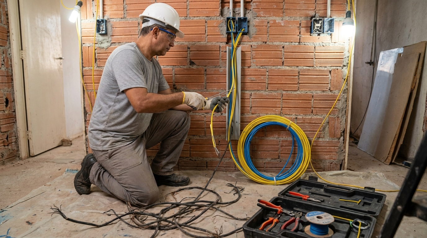 Adequação de Fiação em Vila Velha‑ES