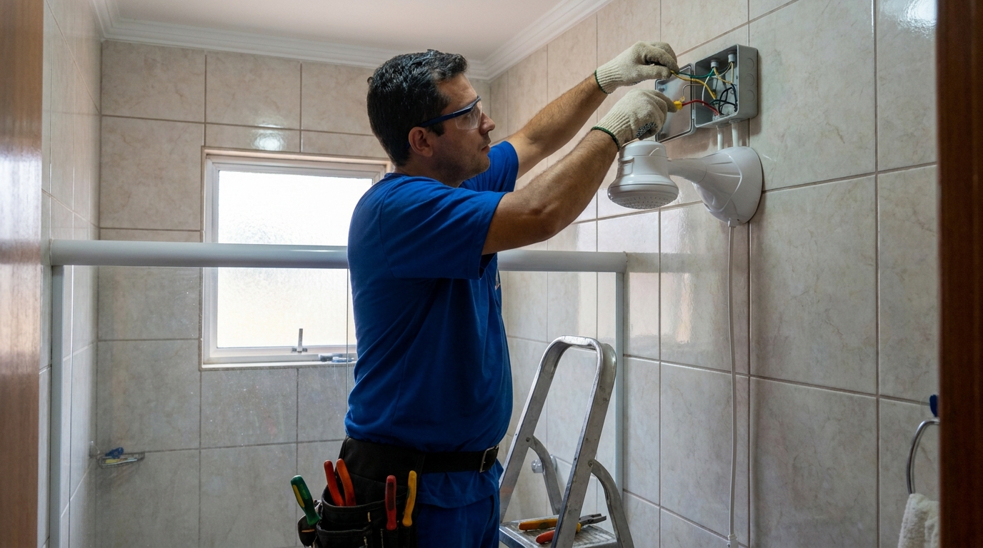 Adequação de Fiação na Alvorada, Vila Velha‑ES