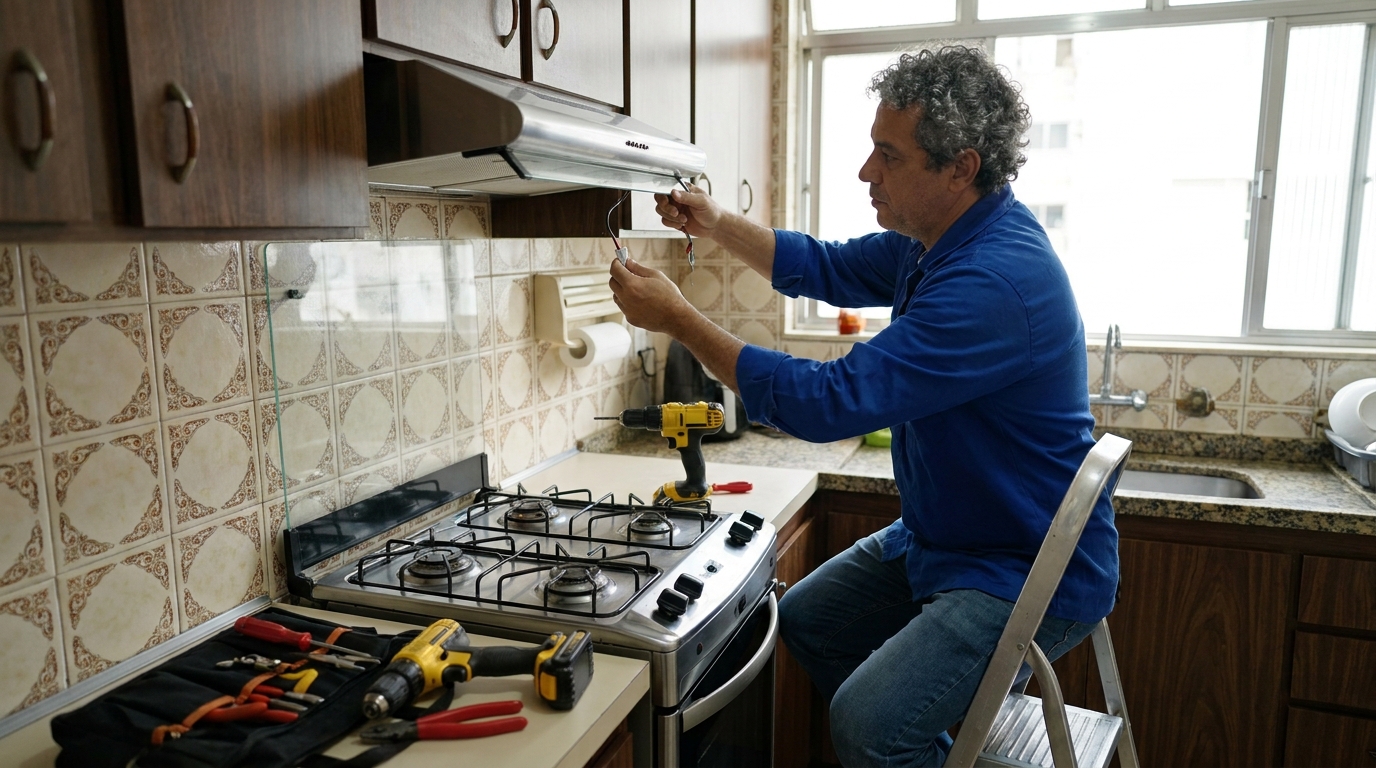 Instalação de Coifa em Vila Velha‑ES