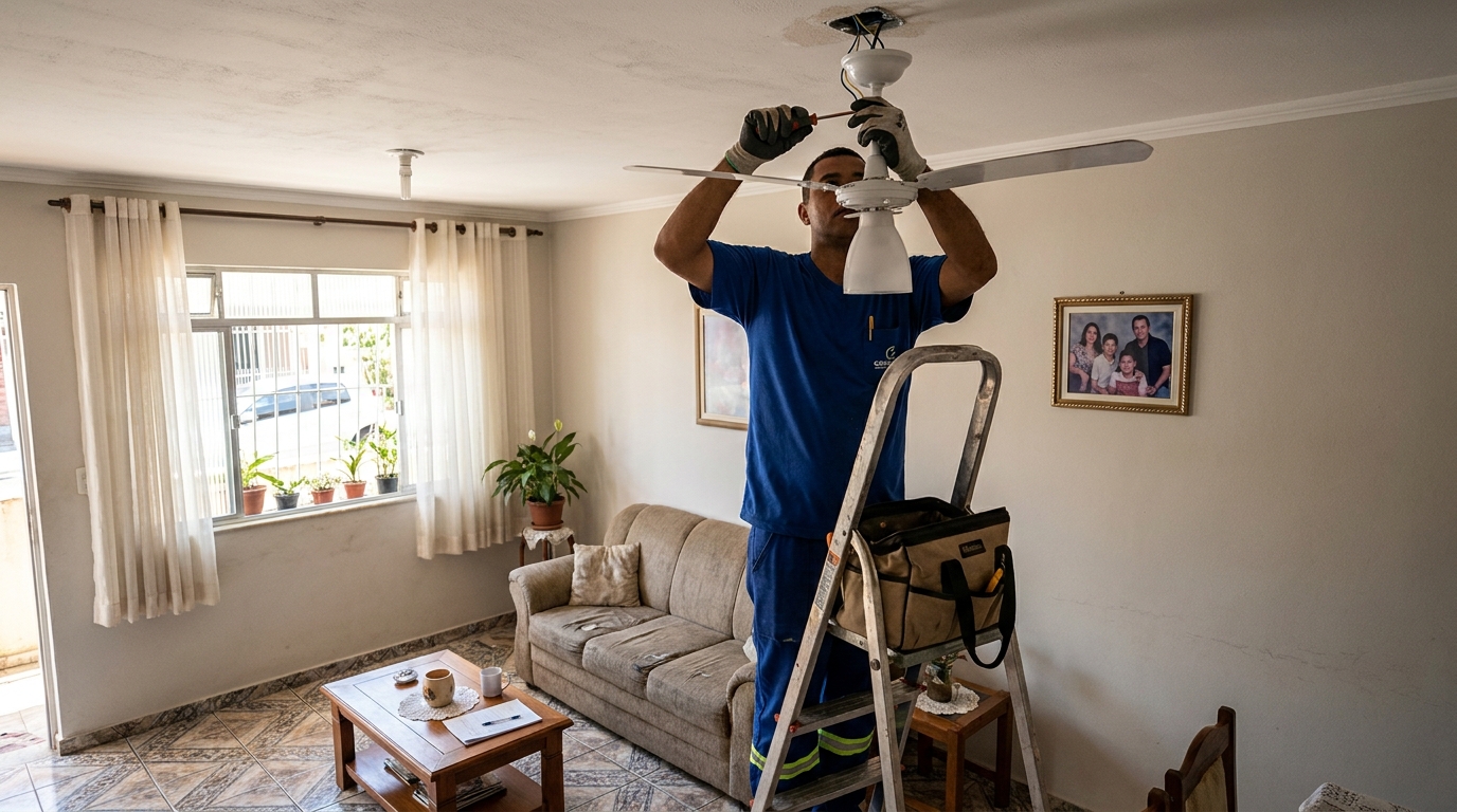 Instalação de Controle na Morada do Sol, Vila Velha‑ES