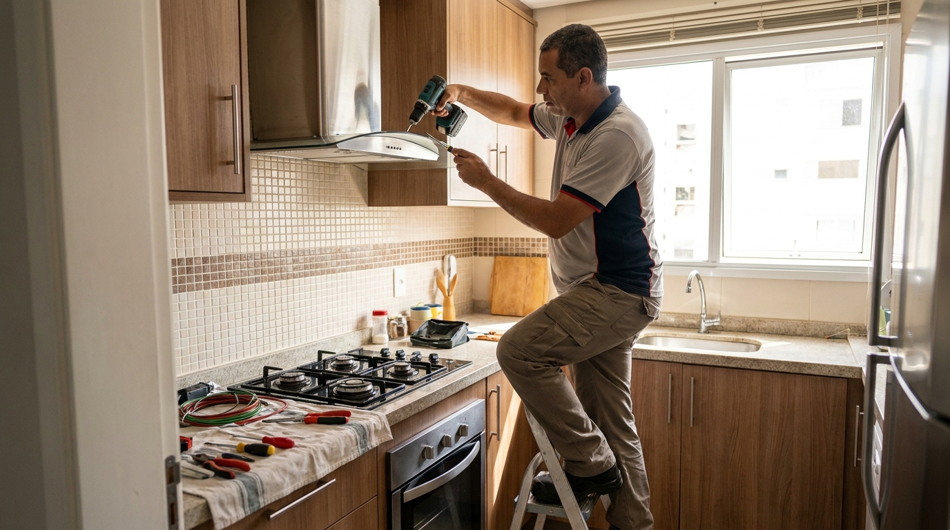Instalação de Exaustor em Vila Velha‑ES