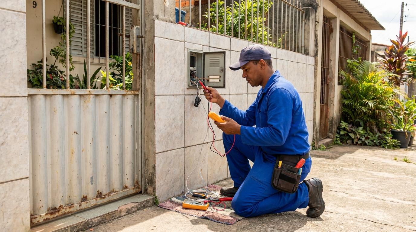 Manutenção de Sistema no Jardim Guadalajara, Vila Velha‑ES