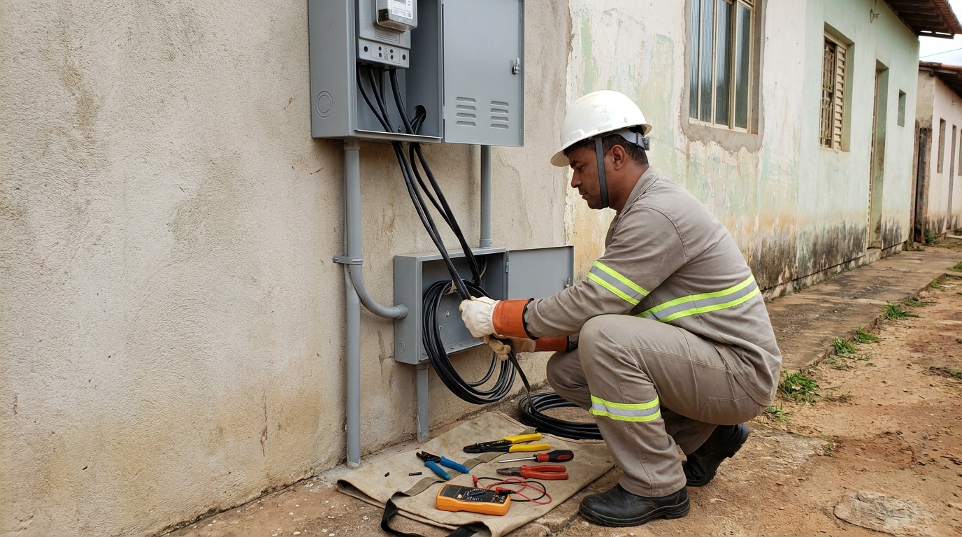 Regularização de Entrada de Energia na Morada do Sol, Vila Velha‑ES
