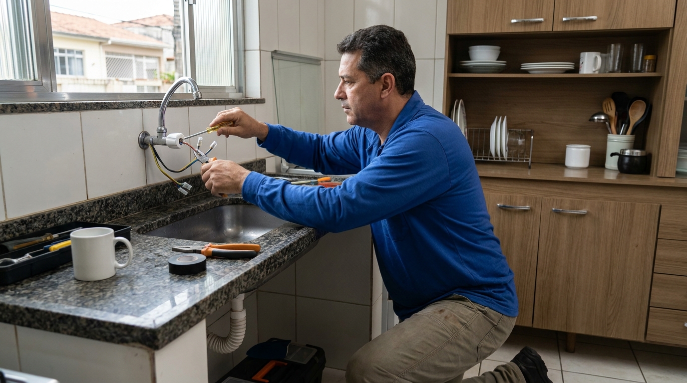 Reparo em Torneira Elétrica em Argolas, Vila Velha‑ES